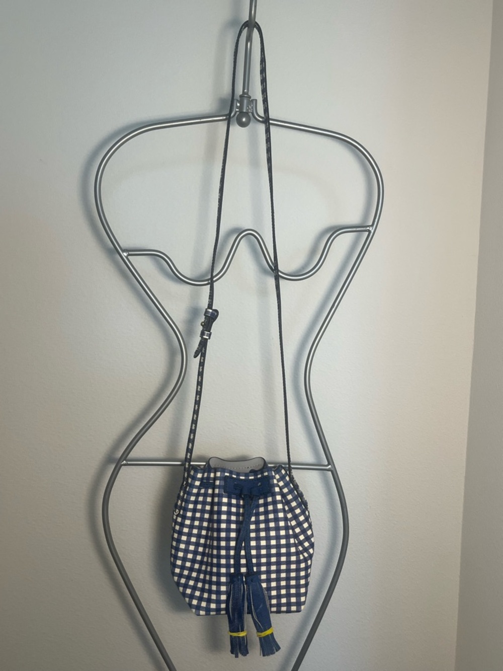 J Crew Gingham Bucket Bag - Picture 17 of 17